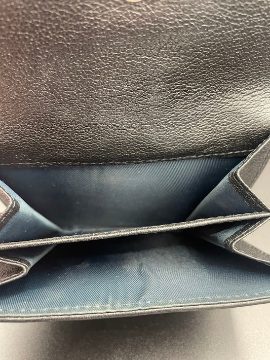 Dior Denim Oblique Flight Wallet