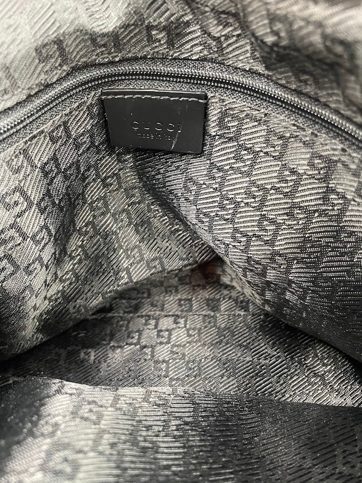Gucci Suede and Leather Hobo Bag
