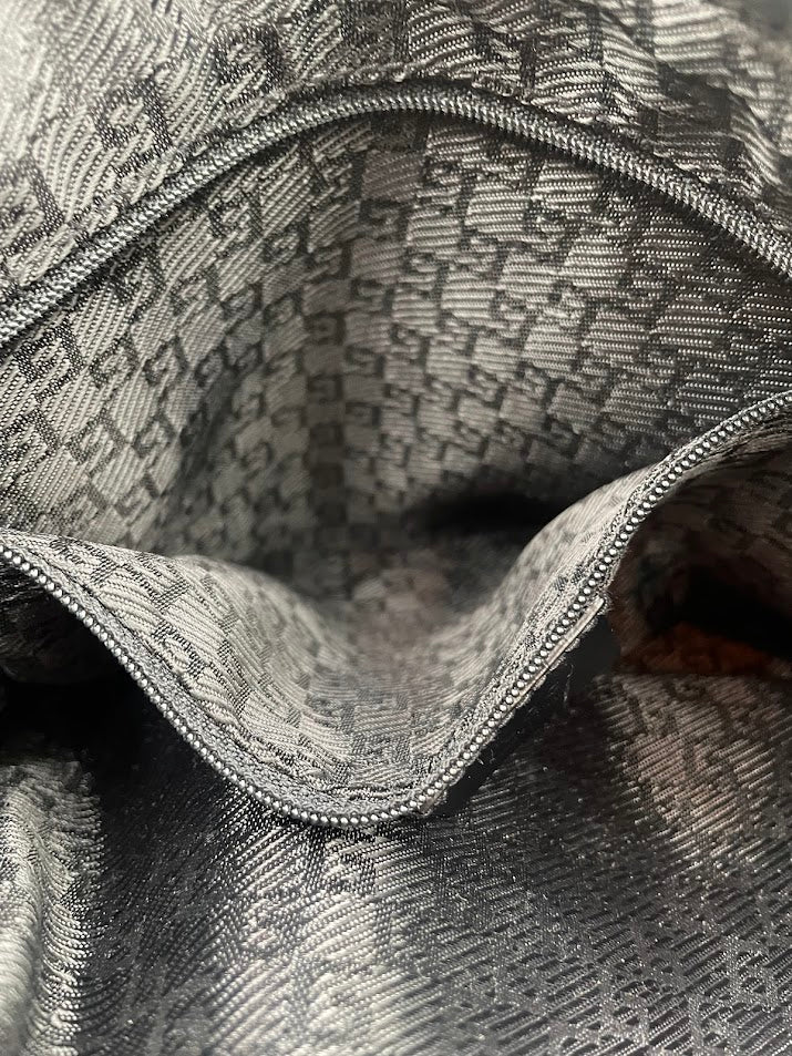 Gucci Suede and Leather Hobo Bag